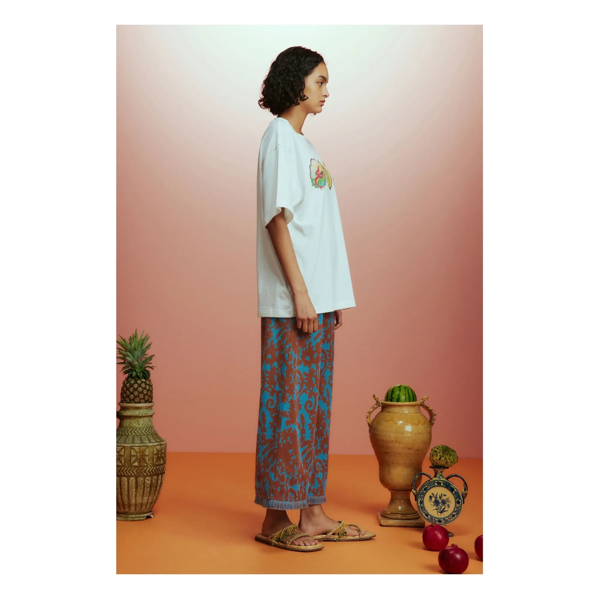 Alémais - Emilio Organic Cotton T-Shirt | Cream