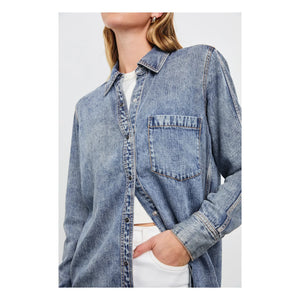 Rails - Atticus Shirt | Medium Blue