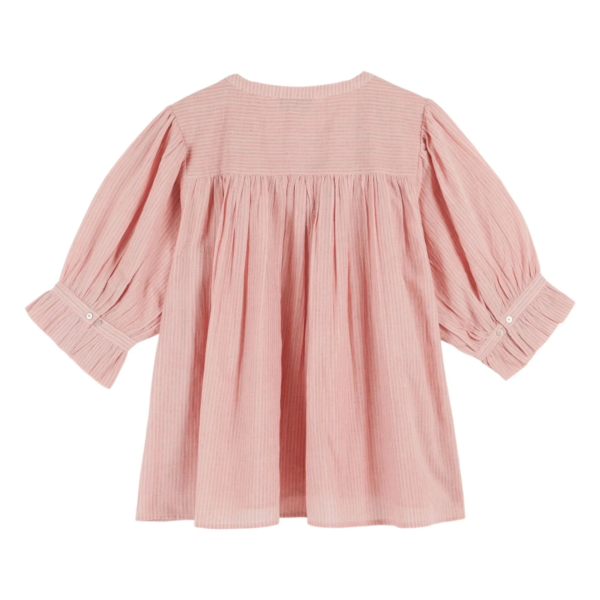 Emile et Ida - Pink Khadi Cotton Blouse