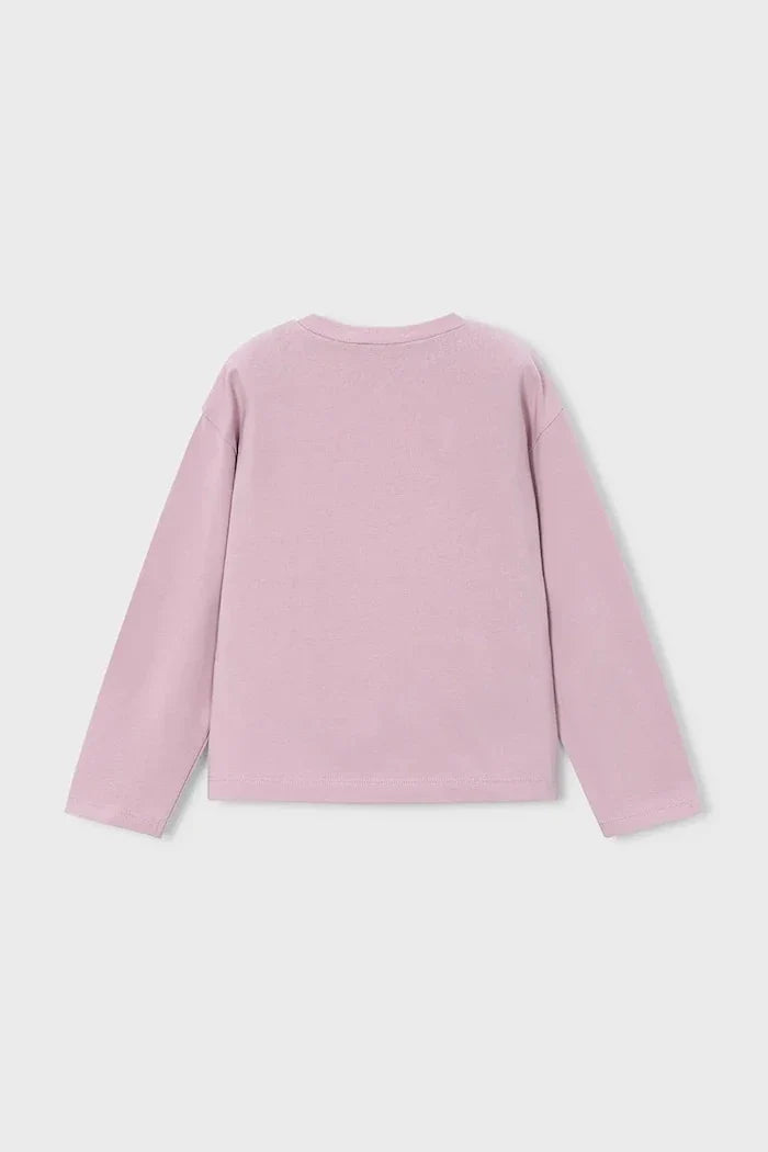 Mayoral long-sleeve cotton top for children