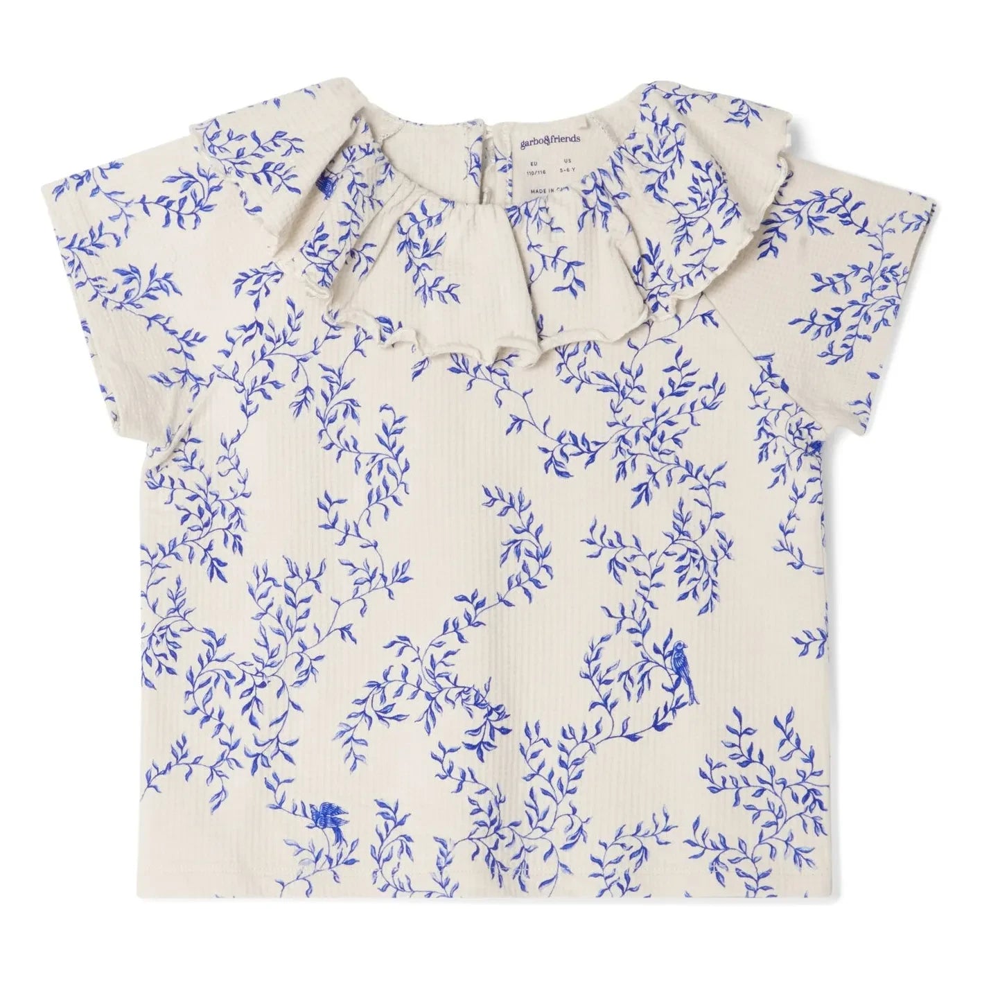 garbo&friends - Jardim Organic Cotton Blouse | Ecru