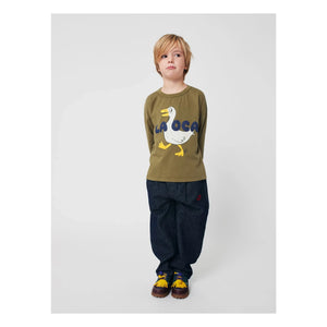 Bobo Choses - Duck T-shirt La OCA Organic Cotton | Khaki