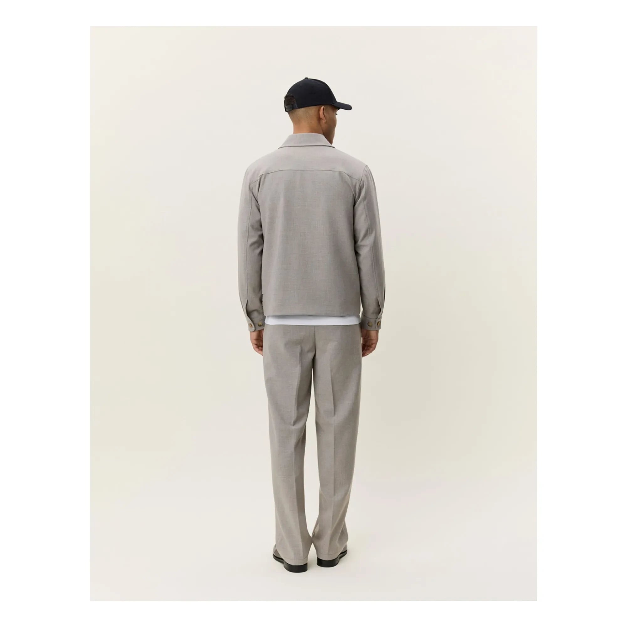 Les Deux - Veste Check Hybrid | Brown