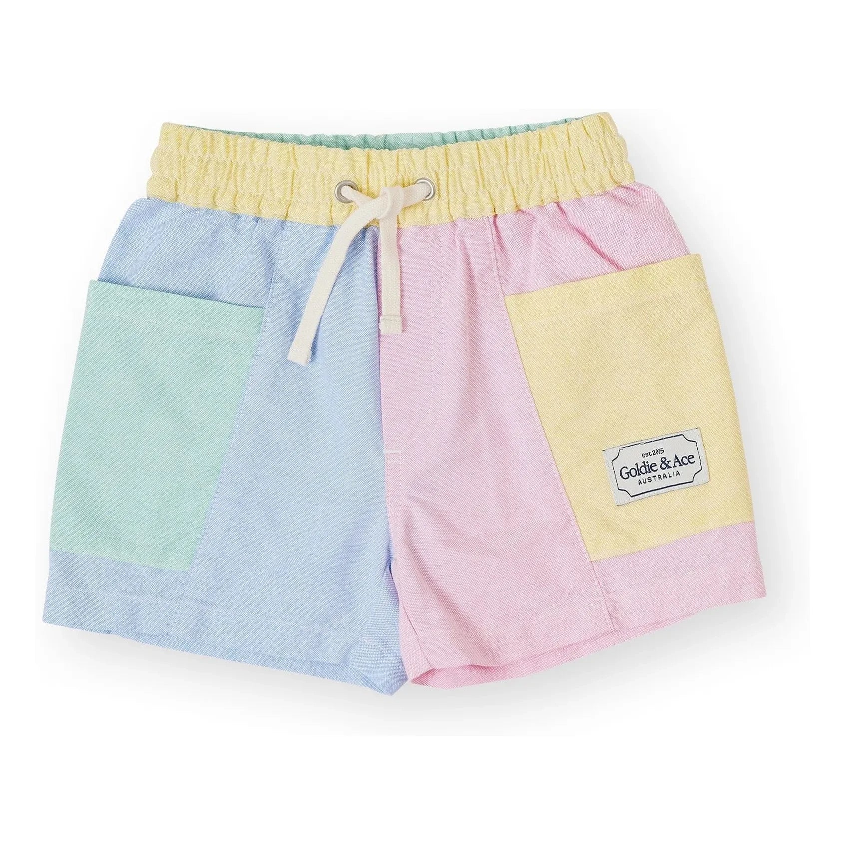Goldie + Ace - Color-Blocked Shorts | Pink