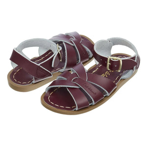 Salt-Water - Original Waterproof Leather Sandals | Burgundy