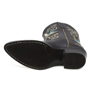 Bootstock - Santiags Leather Dappermaentje X Bootstock | Black
