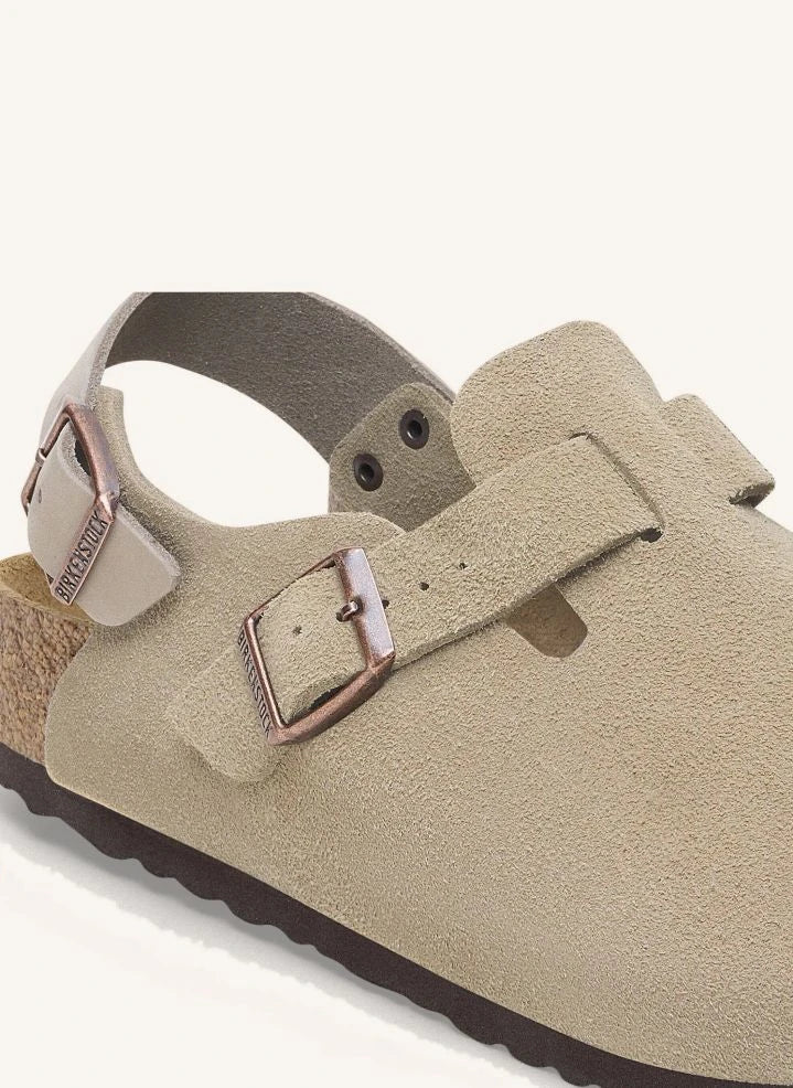 BIRKENSTOCK - Tokio Clogs | Taupe Brown