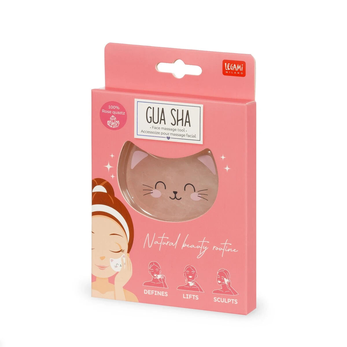Legami - Facial Massage Accessory - Gua Sha - Kitty