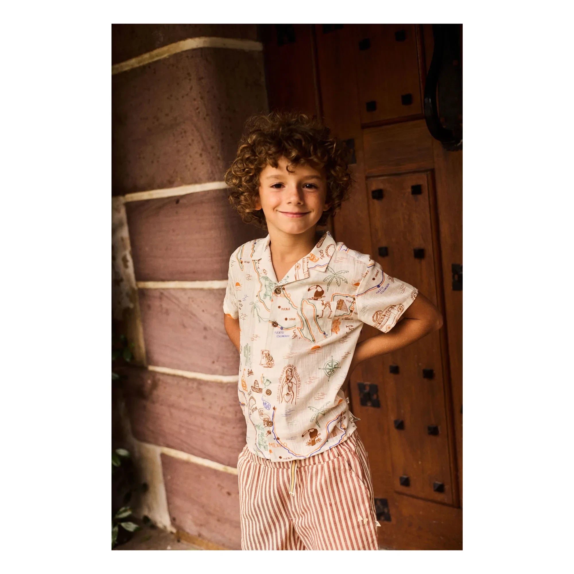 Arsène et Les Pipelettes - Pastor Voile Organic Cotton Shirt | Ecru