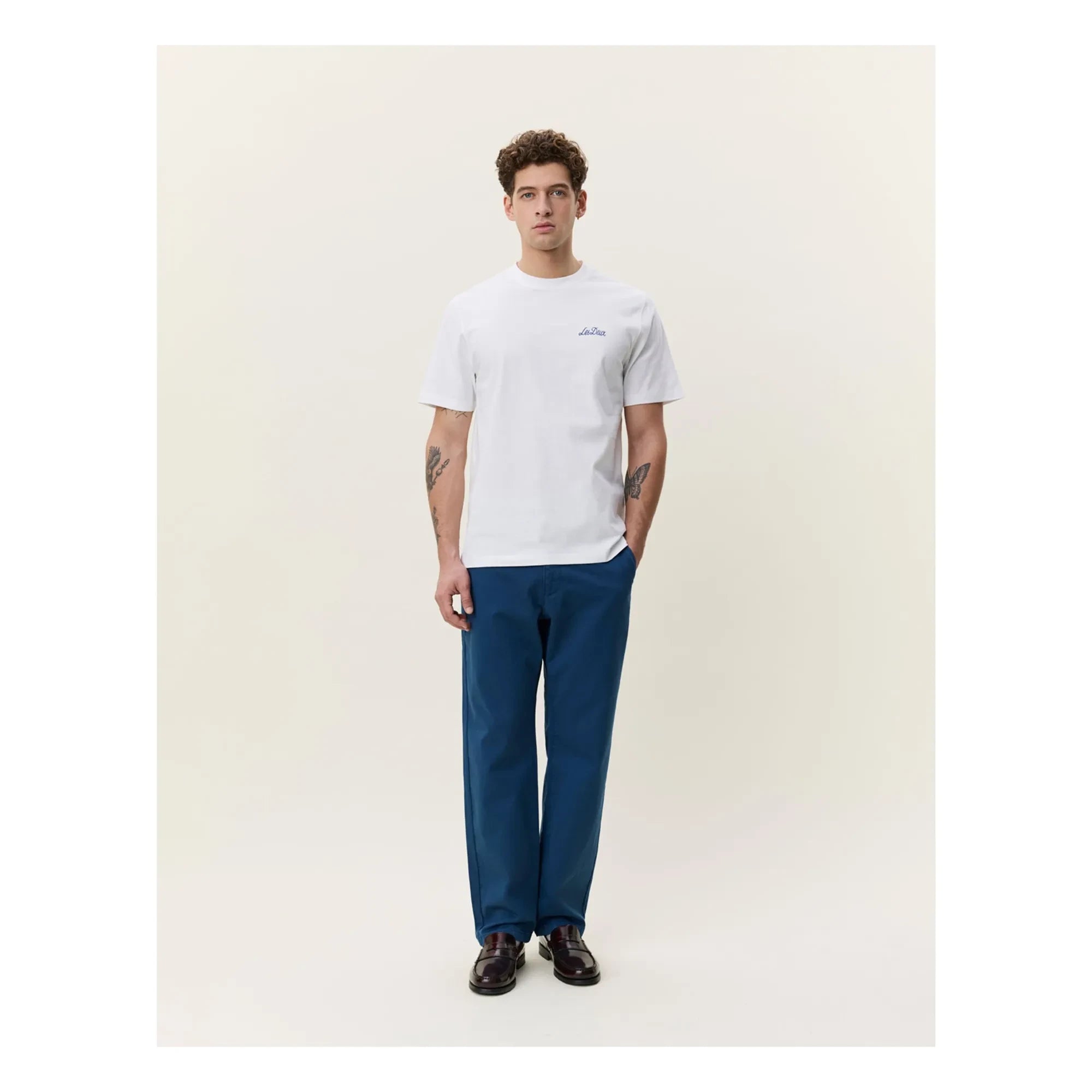 Les Deux - Bouquet T-Shirt | White