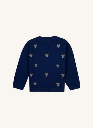 Bonton - Lovely Hearts Kazak | Lacivert