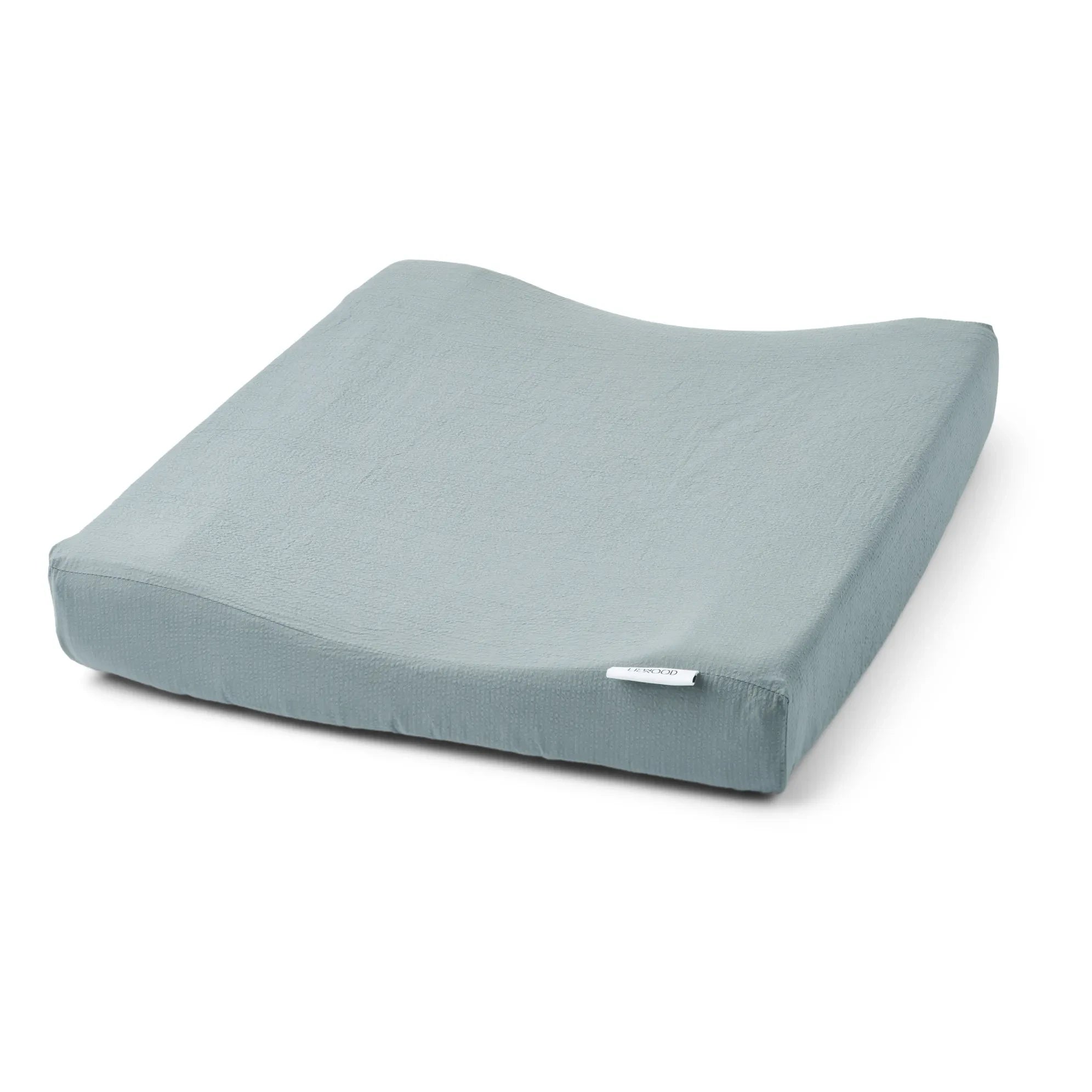 Liewood - Cliff Organic Cotton Changing Mat Cover | Grey Blue
