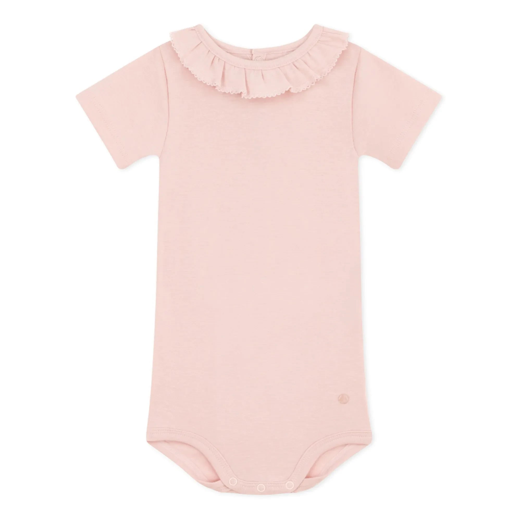 Petit Bateau - Body Maggie Ruffled | Pink