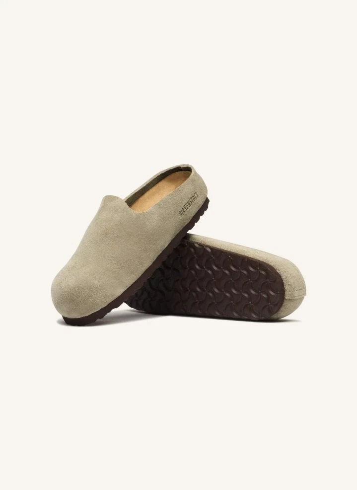 BIRKENSTOCK - Amsterdam Wrapped Suede Slippers