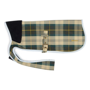 Barbour - Waterproof plaid dog jacket | Beige