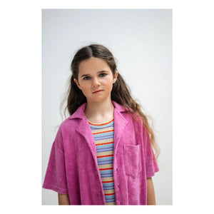 Repose AMS - Organic Cotton Towel Shirt | Pink