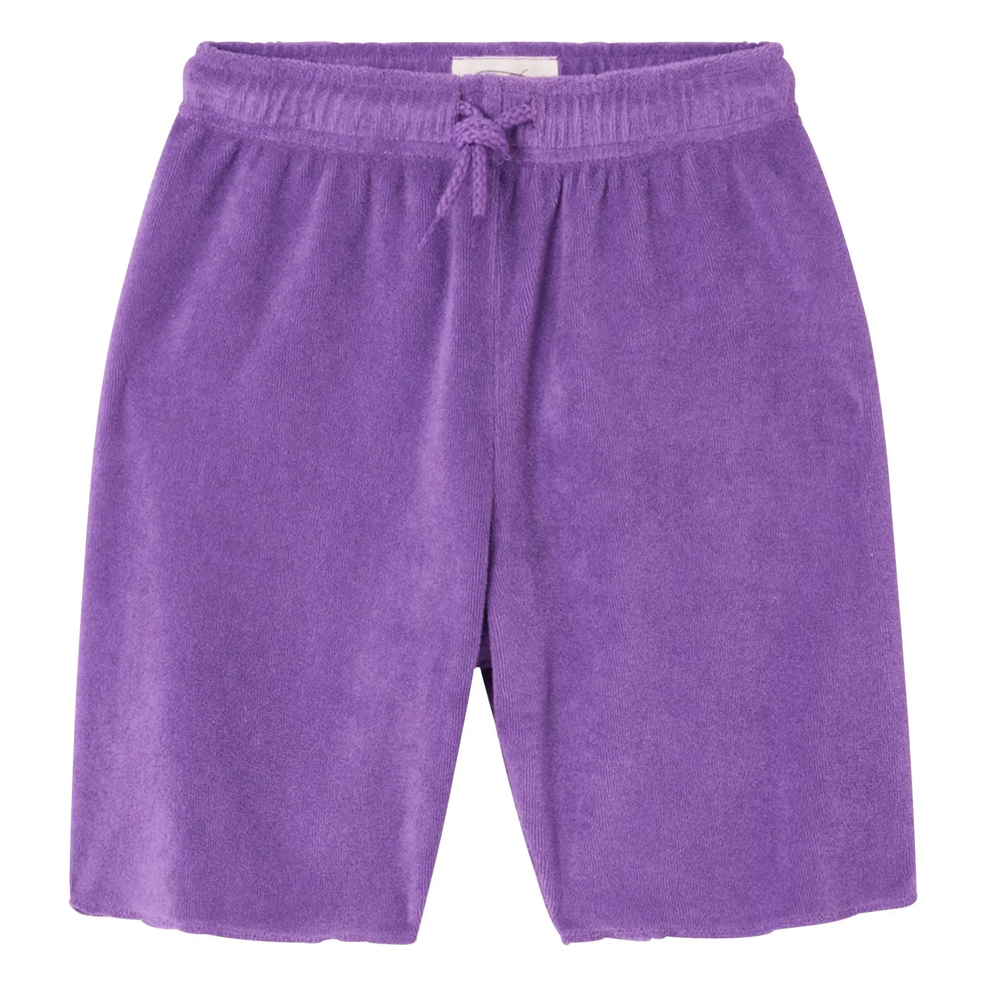 American Vintage - Fuxow Organic Cotton Jogger Shorts | Purple