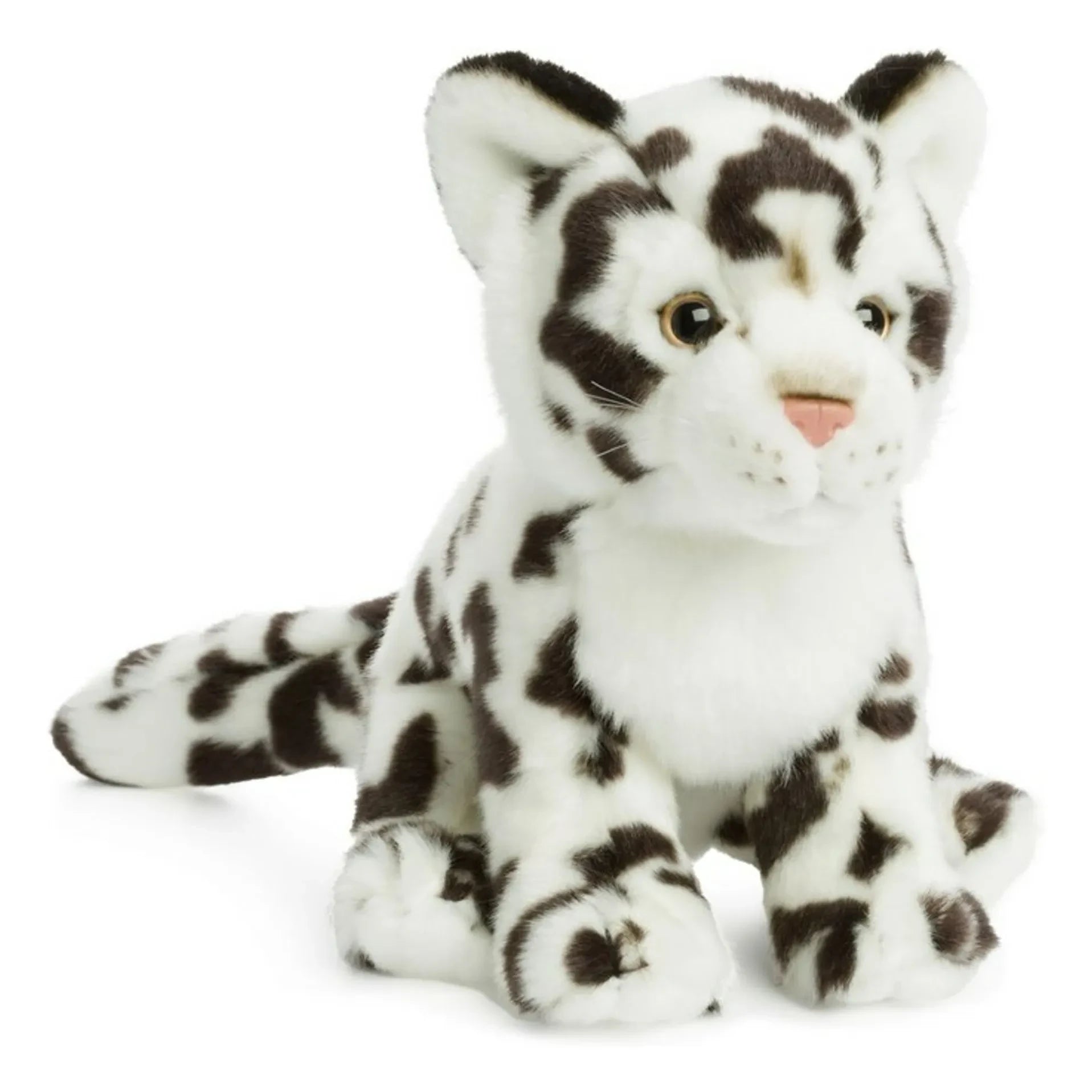Bon Ton Toys - WWF - Snow Leopard Plush Toy | White