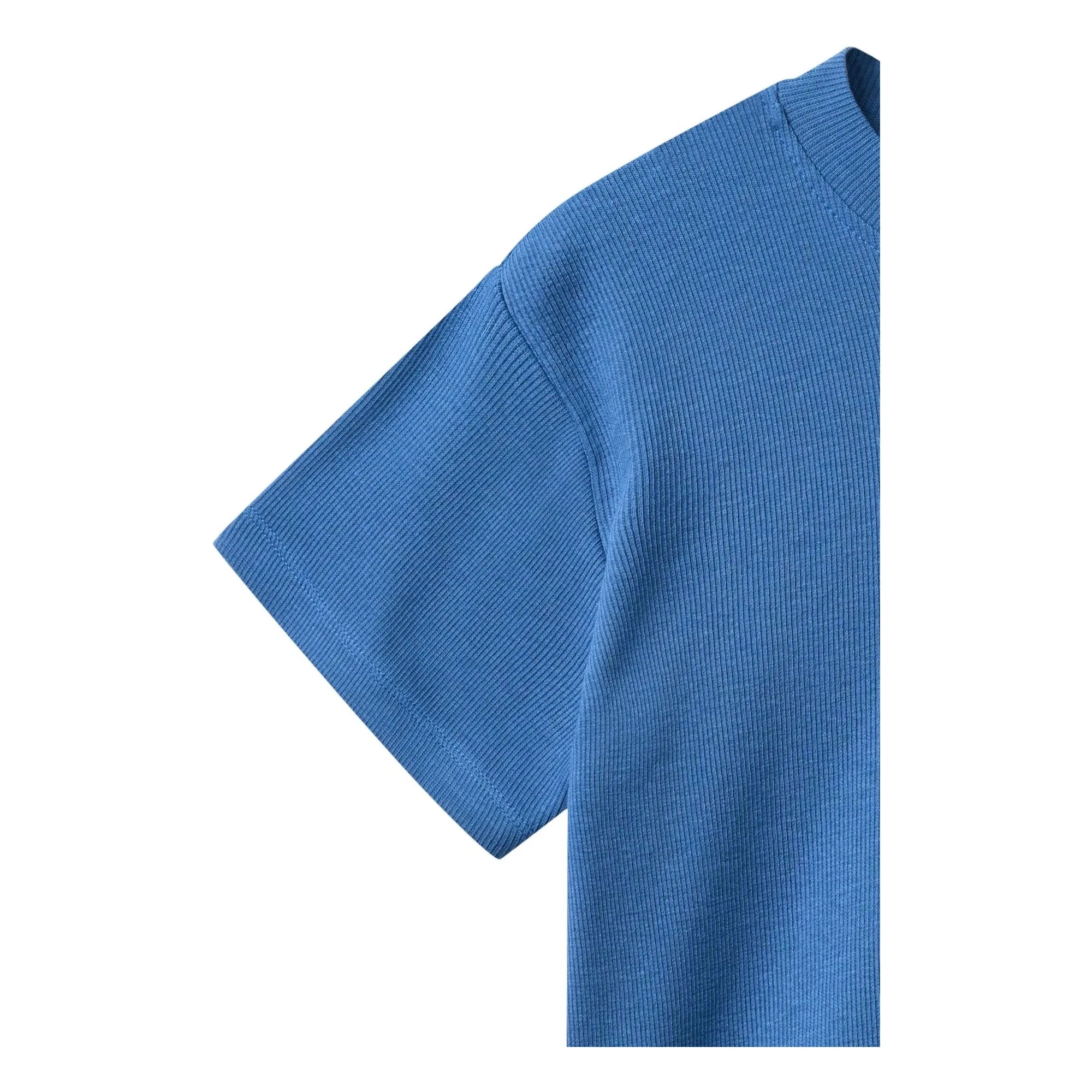 Copenhagen Colors - Organic Cotton & Modal T-Shirt | Indigo Blue