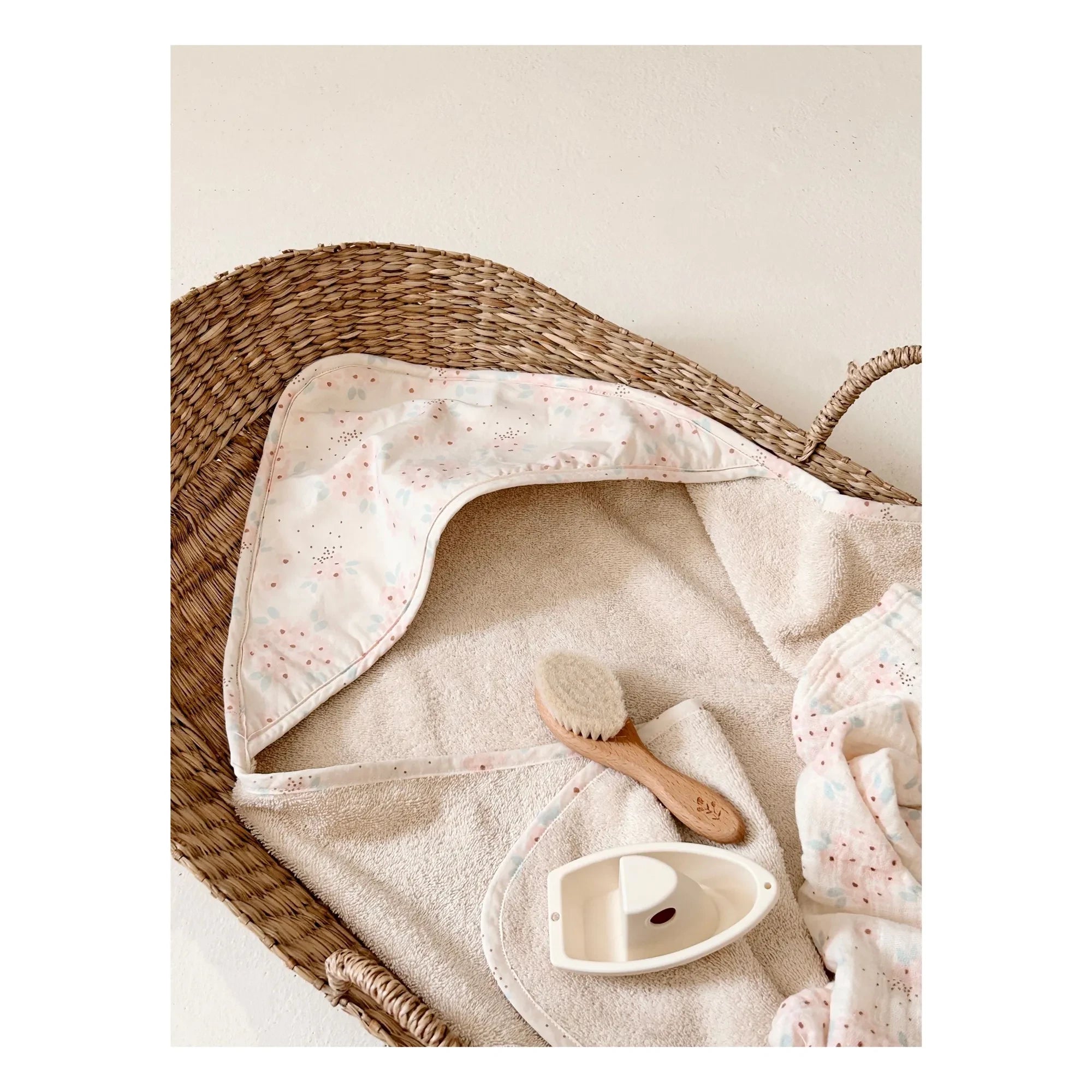 Rose in April - Colette May Bathrobe | Powder Pink