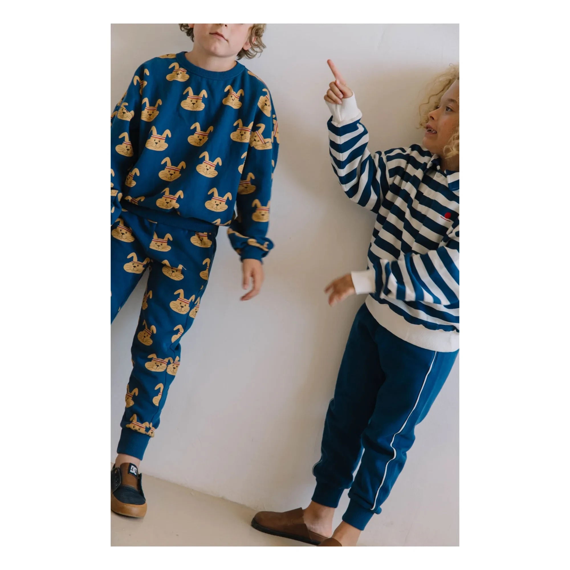 We Are Kids - Charles Lapins Organic Cotton Jogger | Blue