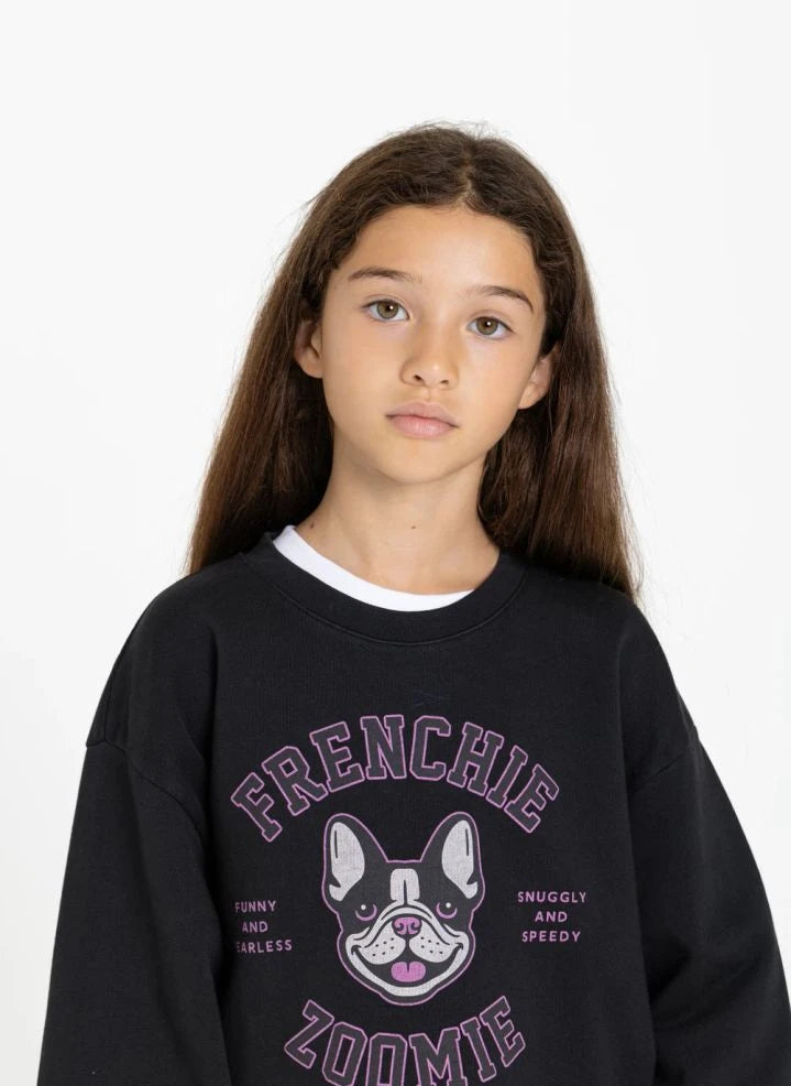 Finger in the nose - Alma Sweatshirt | Black