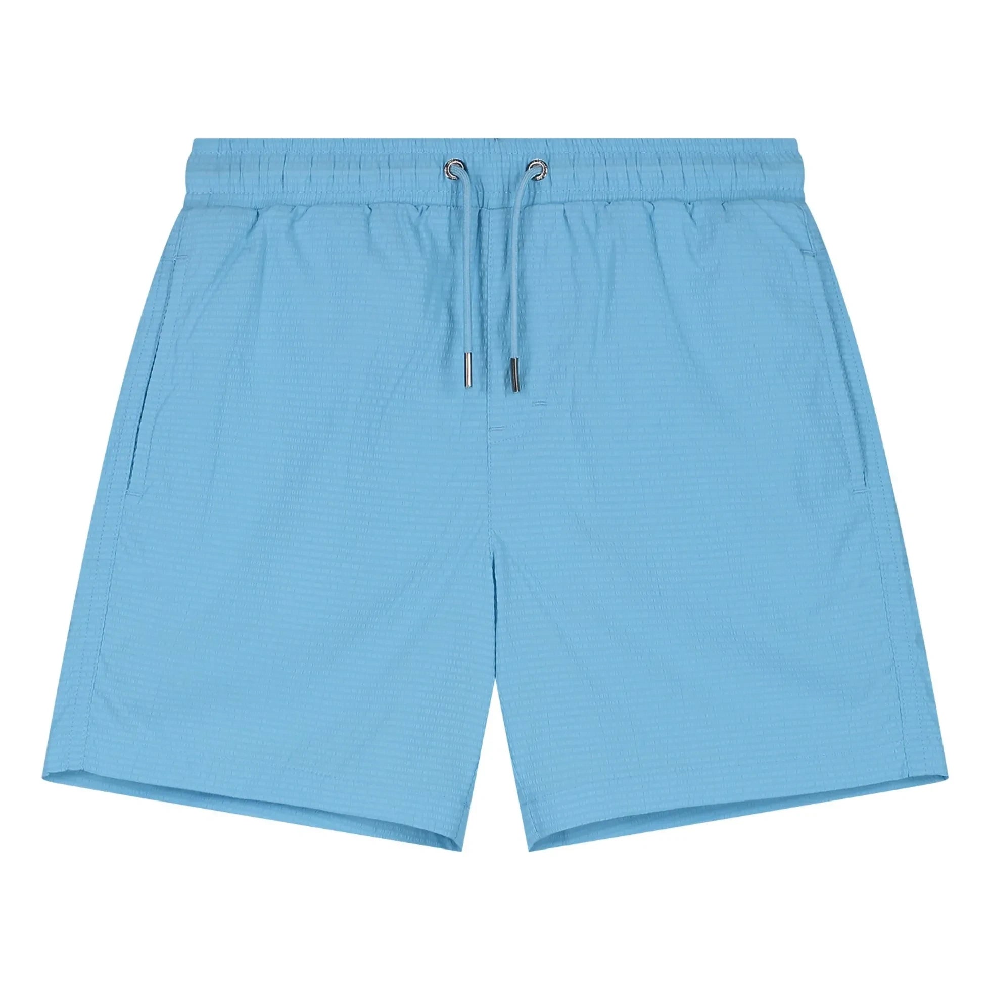Beachlife - Uni Textured Swim Shorts | Light Blue