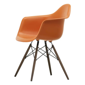 Vitra - DAW Chair - Maple Base - Charles & Ray Eames | Orange Rust