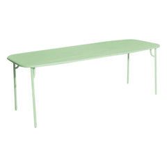 Petite Friture - Weekend Rectangular Dining Table | Light Green