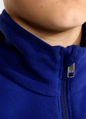 The North Face - Glacier Trucker Style Hoodie Fleece | Royal Blue