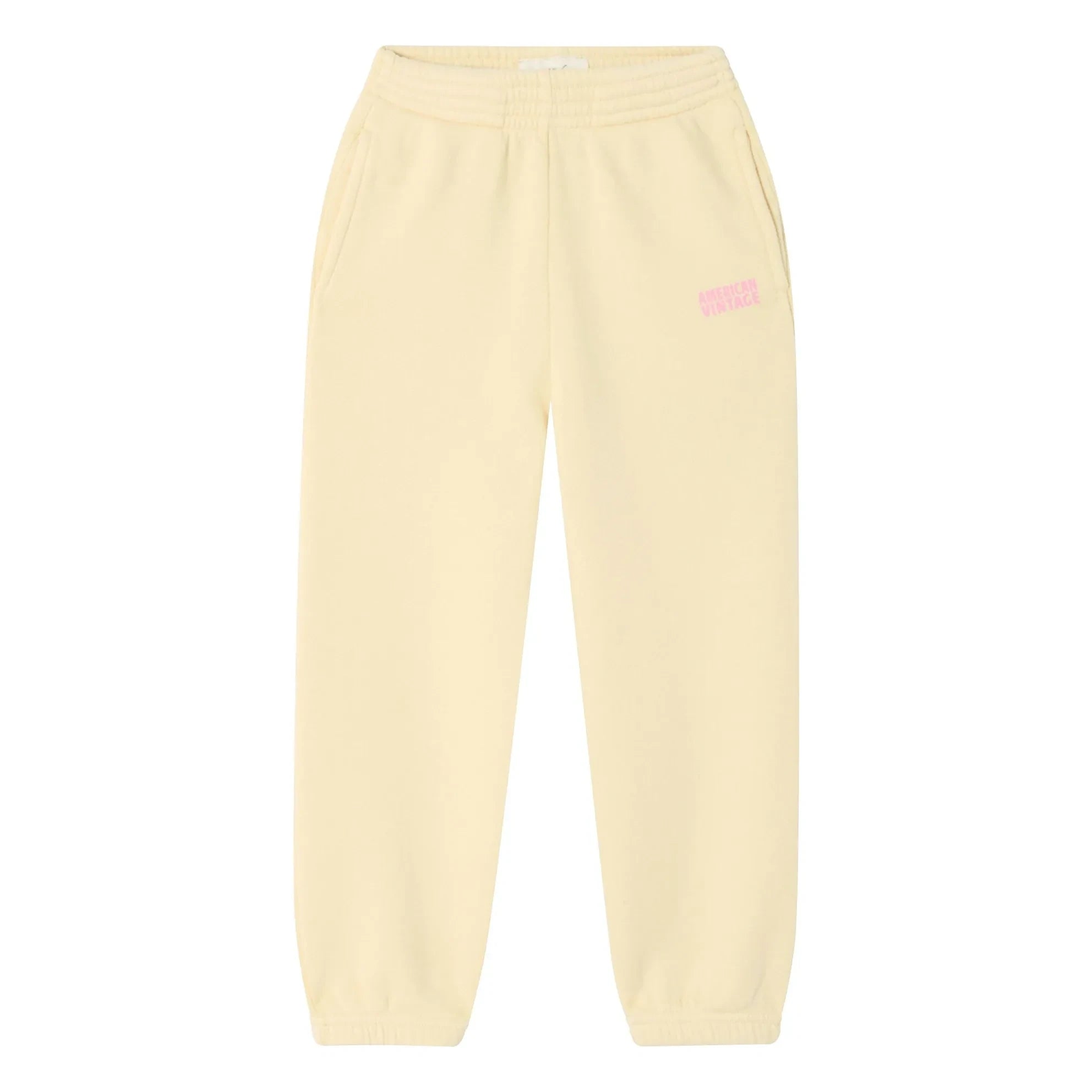 American Vintage - Jogger Izubird | Pale Yellow