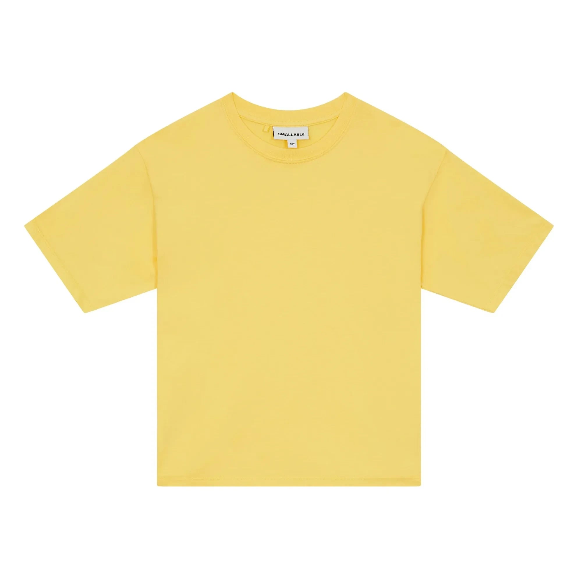Smallable Kid - Nils Organic Cotton T-shirt | Fluorescent Yellow