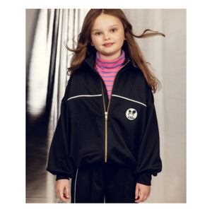 Mini Rodini - Organic Cotton Striped Boat Neck | Pink