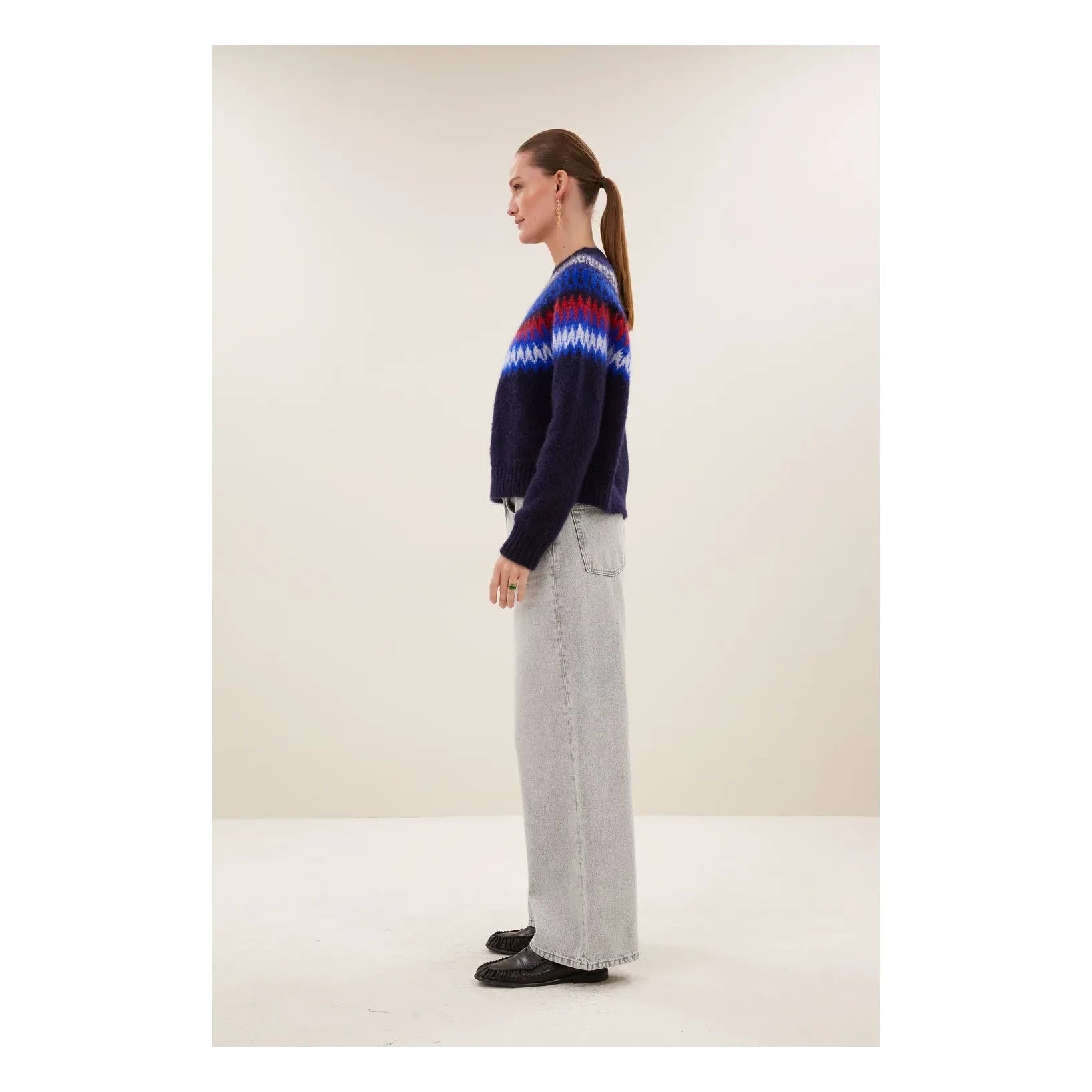 By Bar - Jackie Mohair kazak | Lacivert