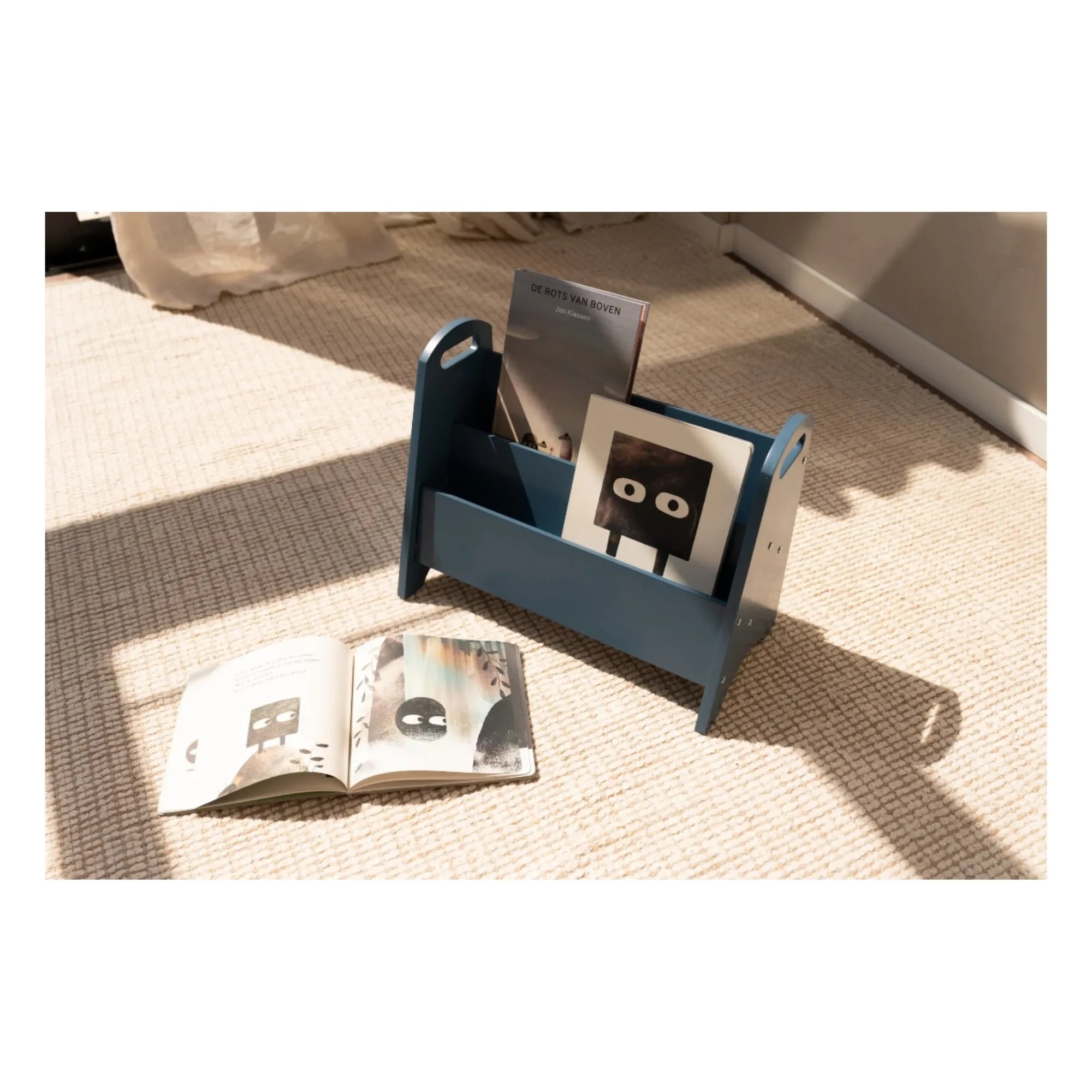 Nofred - Wooden Bookshelf | Blue