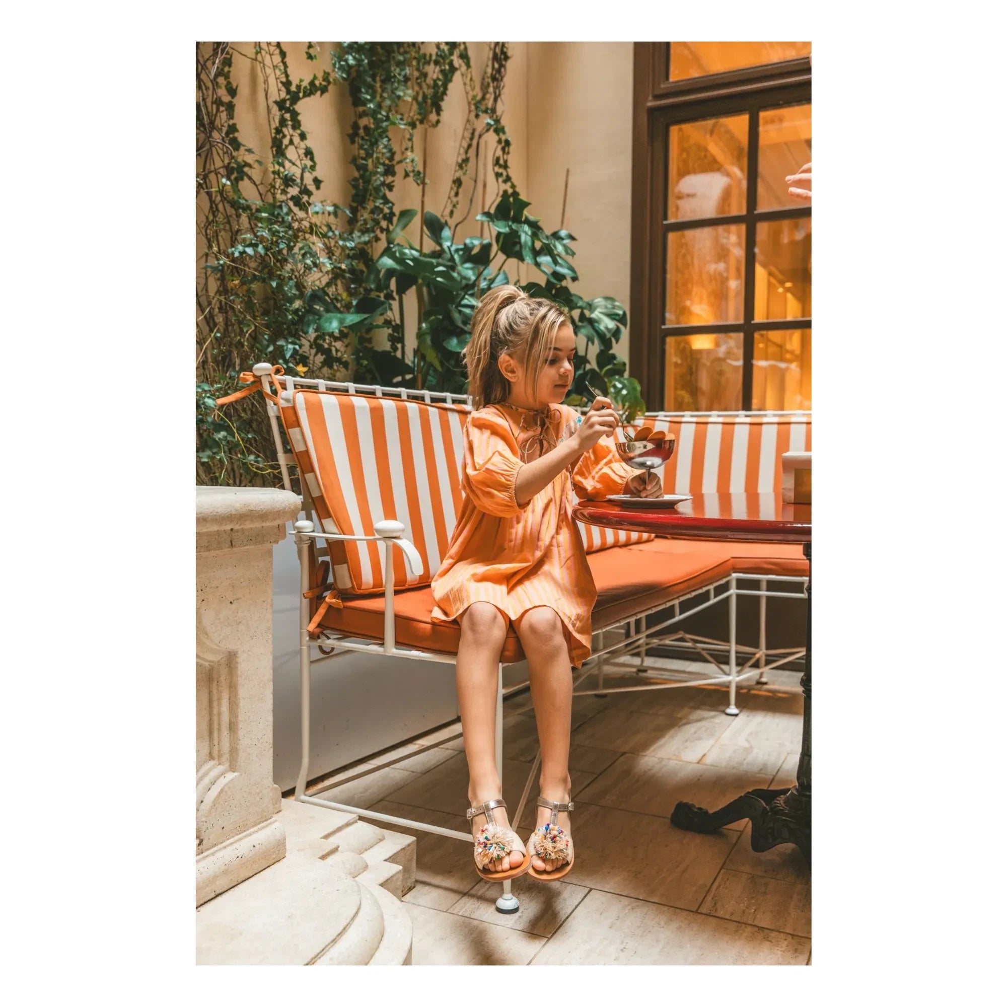 Pom d'Api - Sandaletler Ponpon | Beige