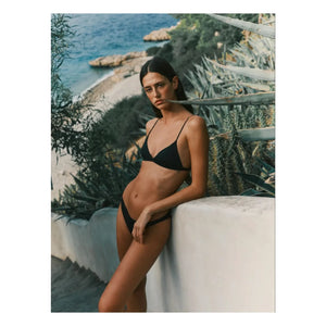 Vanessa Sposi - Triangle Bikini Top | Black