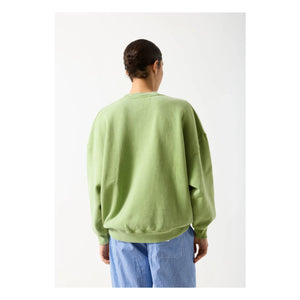 American Vintage - Plizzy Cotton Sweatshirt | Pale Green