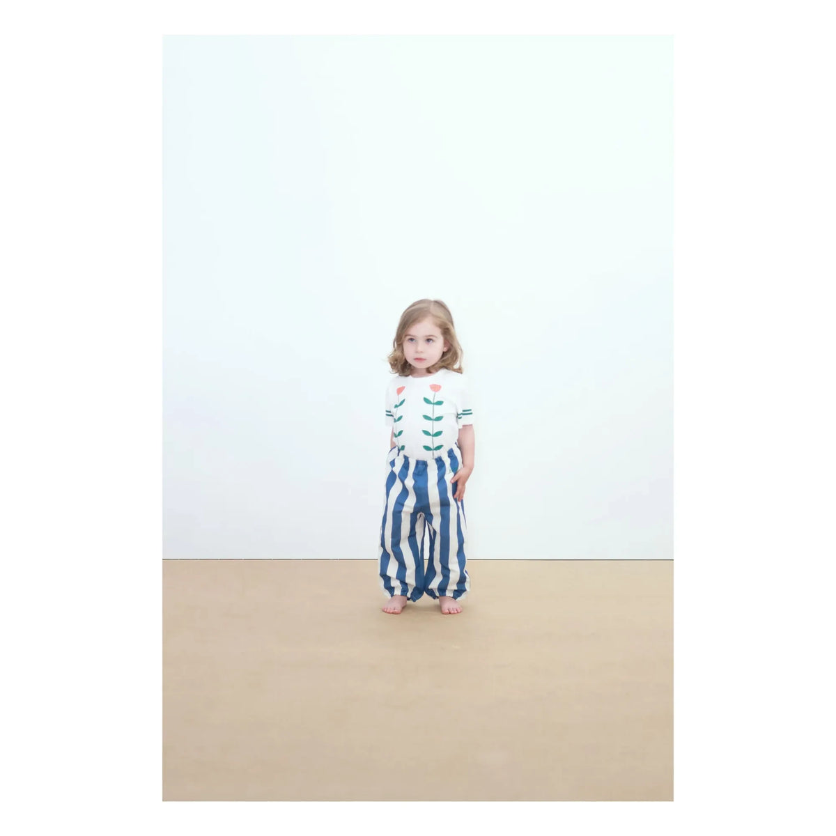 Tinycottons - Body Roses Organic Cotton | White