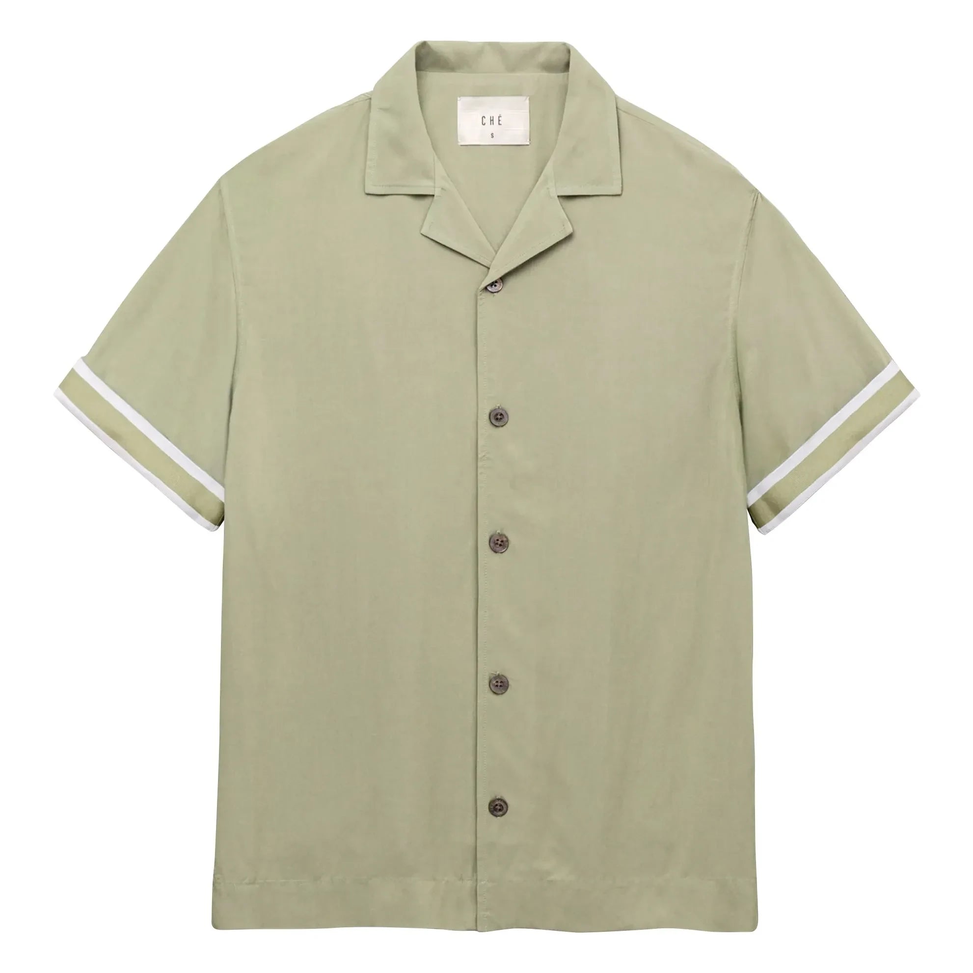 Ché Studios - VALBONNE Shirt | Beige - Green