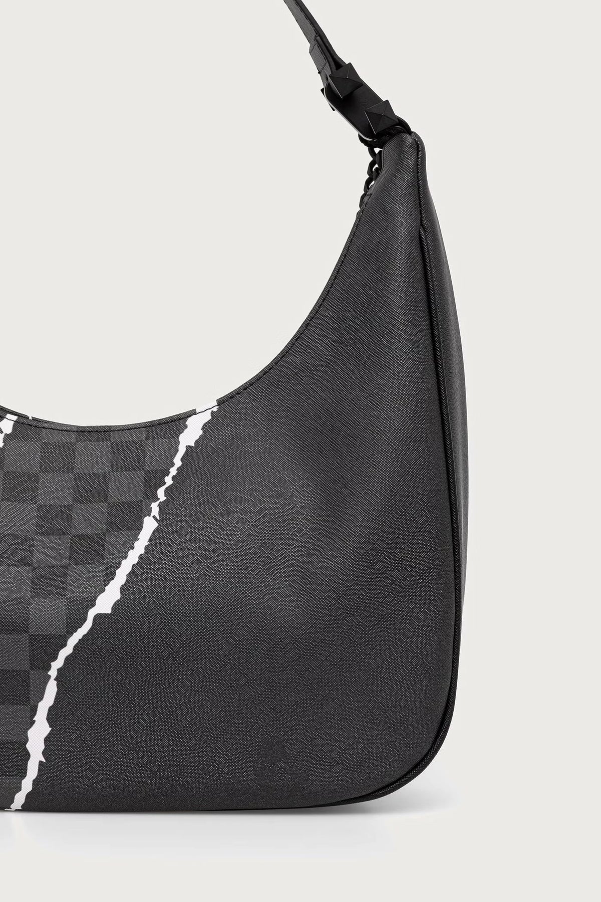 Sprayground - Gray Faux Leather Women's Shoulder Bag 910B9353NSZ