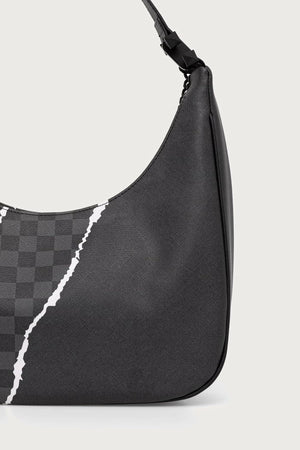 Sprayground - Gray Faux Leather Women's Shoulder Bag 910B9353NSZ