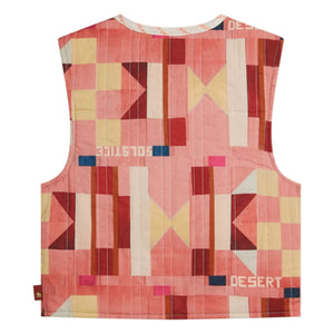 Scotch & Soda - Geometric Reversible Vest | Pink