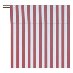 Nobodinoz - Wendy Stripes pamuk voile perde | Kahverengi