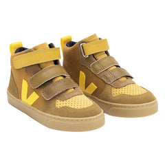 Veja - V-10 Mid Suede Sneakers | Kamel