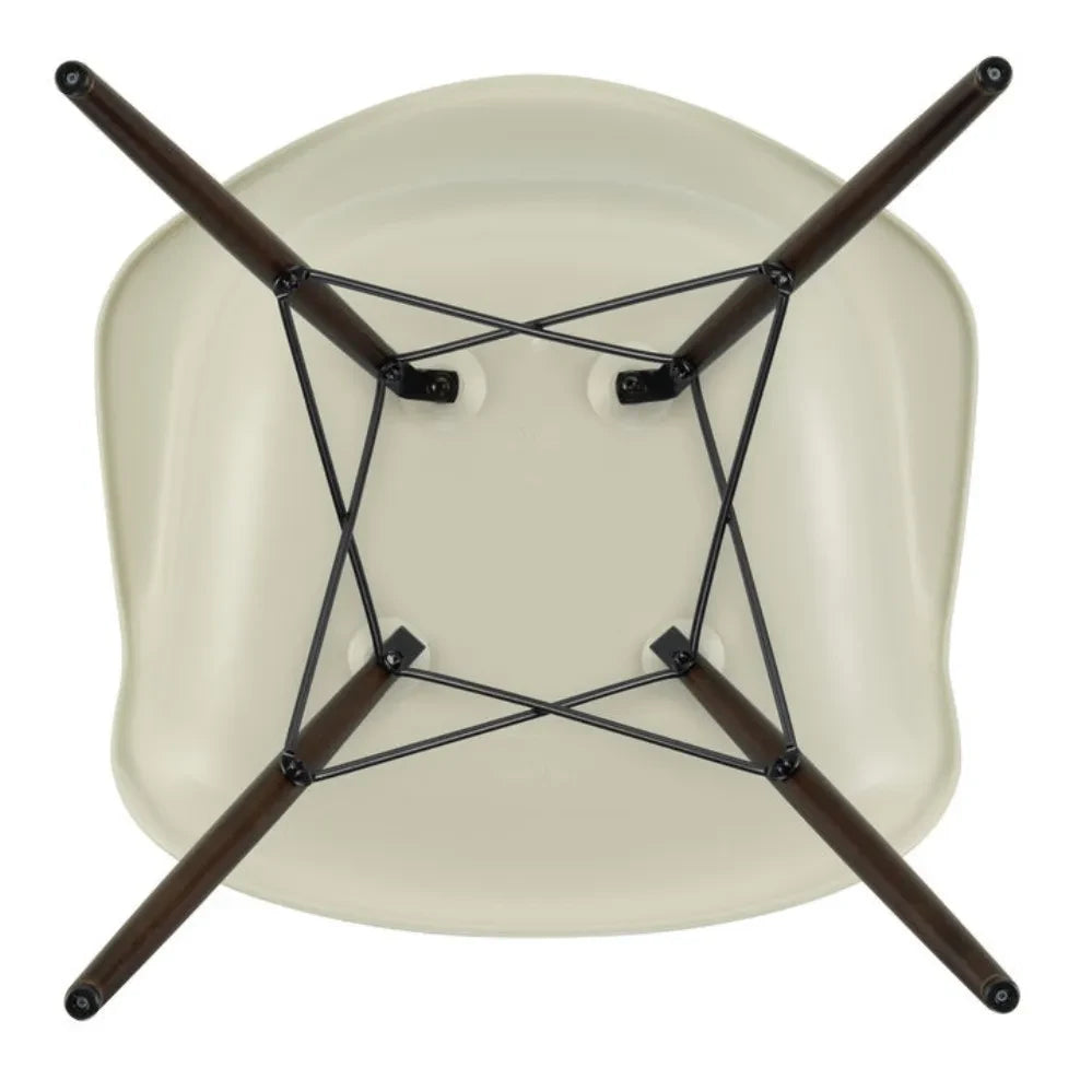 Vitra - DAW sandalye - akçaağaç taban - Charles & Ray Eames | Gris galet