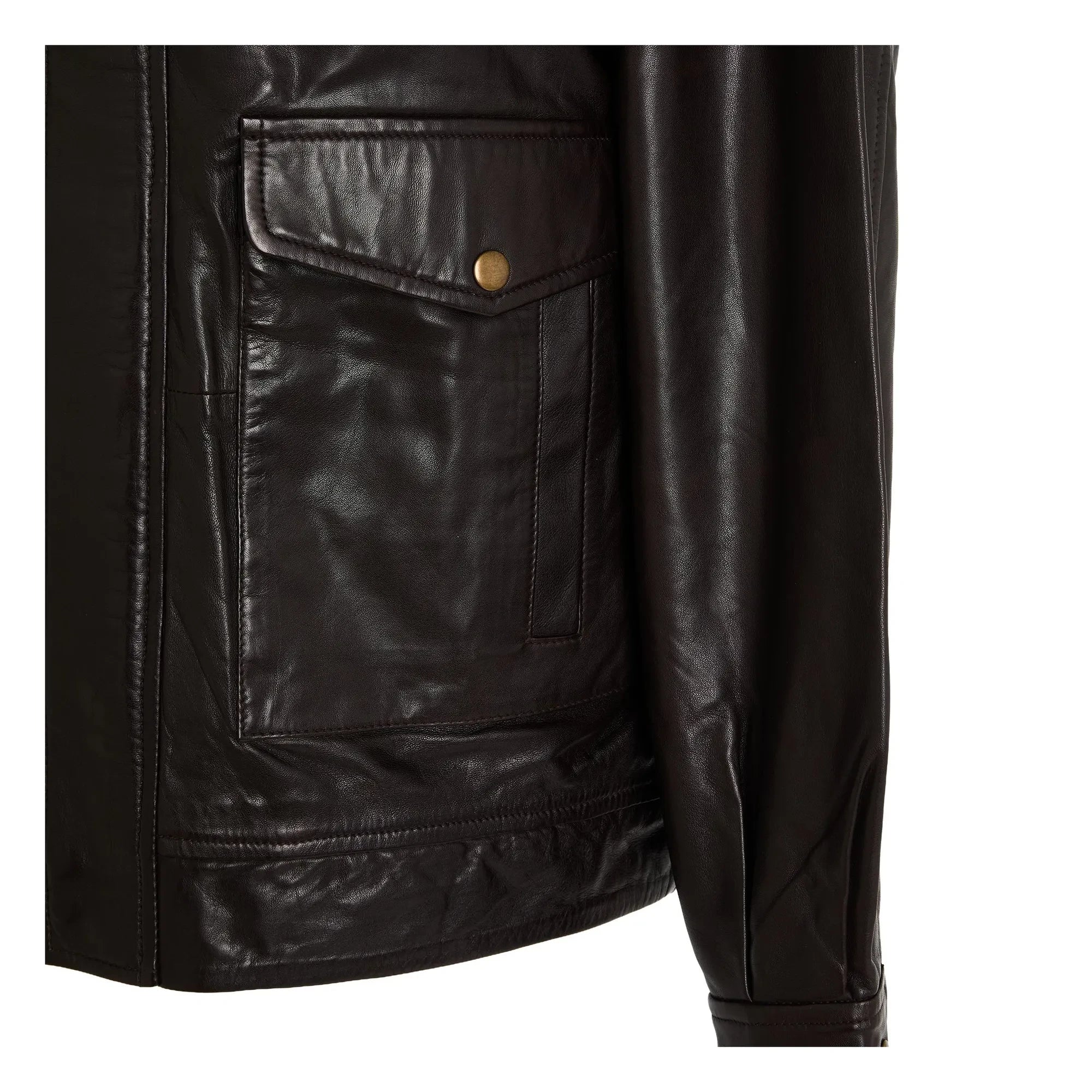 BELLEPIECE - Edgar Leather Jacket | Brown