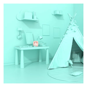 MOB - Billy Alarm Clock and Night Light | Pink