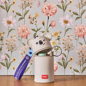 Legami - Koala Coin Purse with Key Ring - Mini Kawaii