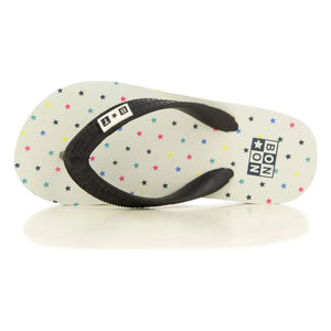 Bonton - Paf Toe-Post Sandals | White